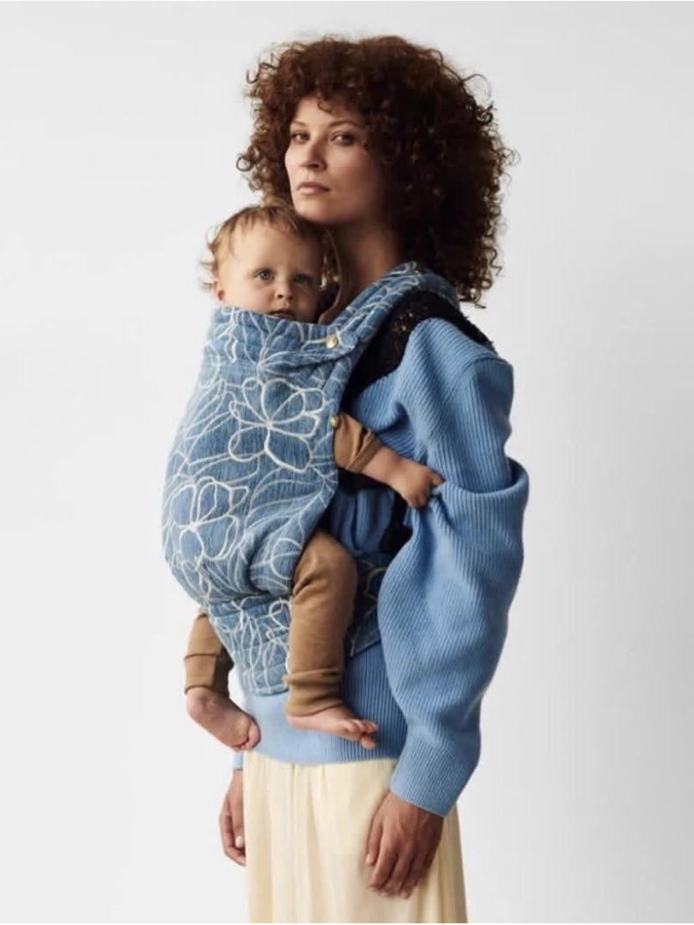 Artipoppe Zeitgeist Limited Edition Denim Silhouette Wildflower Embroidery